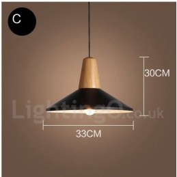 Moderne zeitgenössische Pendelleuchte mit 1 Licht