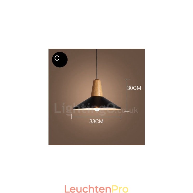 Moderne zeitgenössische Pendelleuchte mit 1 Licht