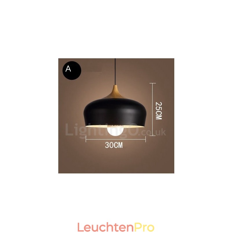 Moderne zeitgenössische Pendelleuchte mit 1 Licht