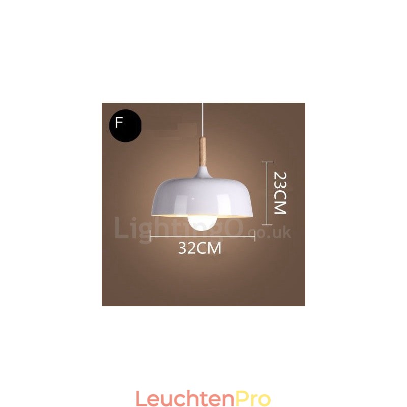 Moderne zeitgenössische Pendelleuchte mit 1 Licht