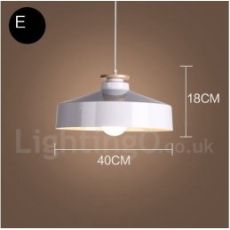 Moderne zeitgenössische Pendelleuchte mit 1 Licht