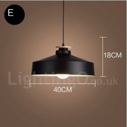Moderne zeitgenössische Pendelleuchte mit 1 Licht