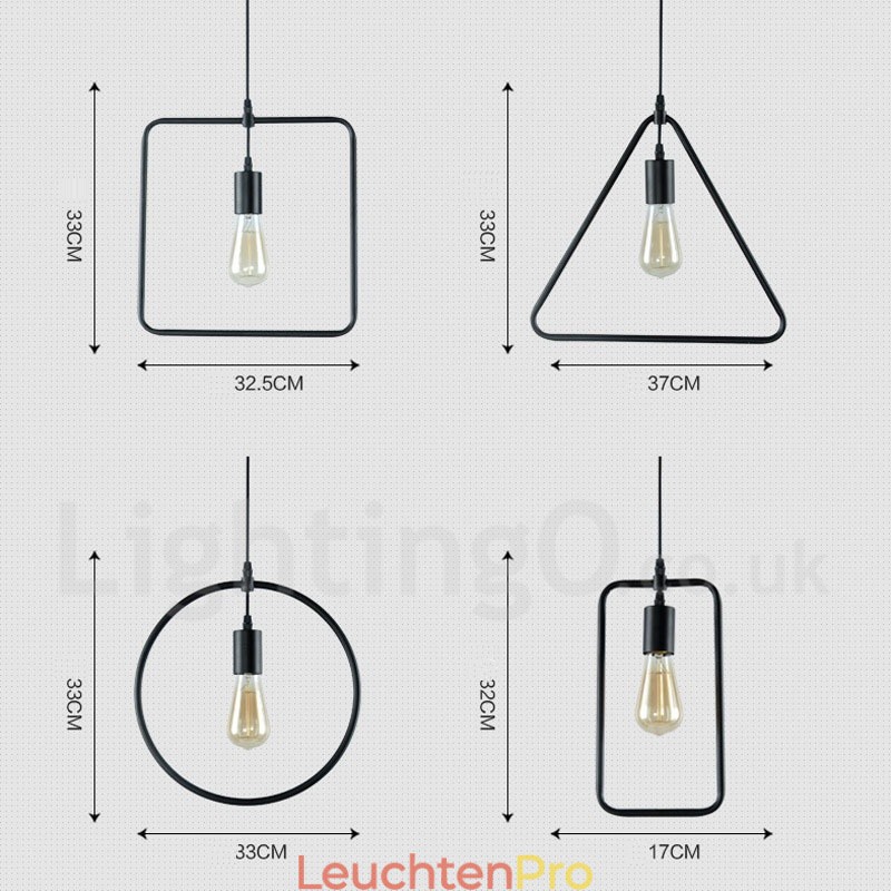 Moderne zeitgenössische Pendelleuchte aus Metall mit 1 Licht
