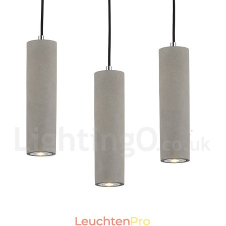 Moderne zeitgenössische 1-flammige Beton-Pendelleuchte Moderne zeitgenössische 1-flammige Beton-Pendelleuchte