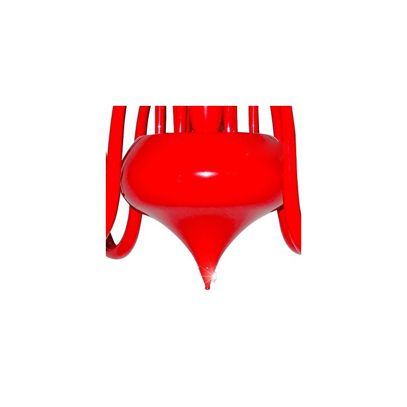 Moderne Kronleuchter Licht 24 Lichter G4 Rot Malerei