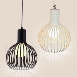 Moderne zeitgenössische Pendelleuchte aus Metall mit 1 Lichtkugel