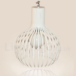 Moderne zeitgenössische Pendelleuchte aus Metall mit 1 Lichtkugel