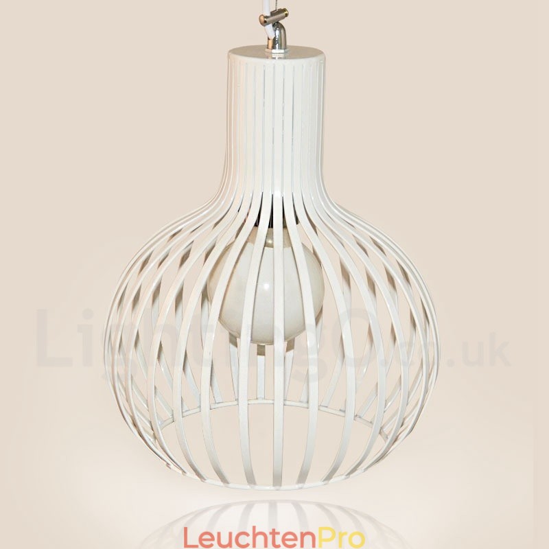 Moderne zeitgenössische Pendelleuchte aus Metall mit 1 Lichtkugel