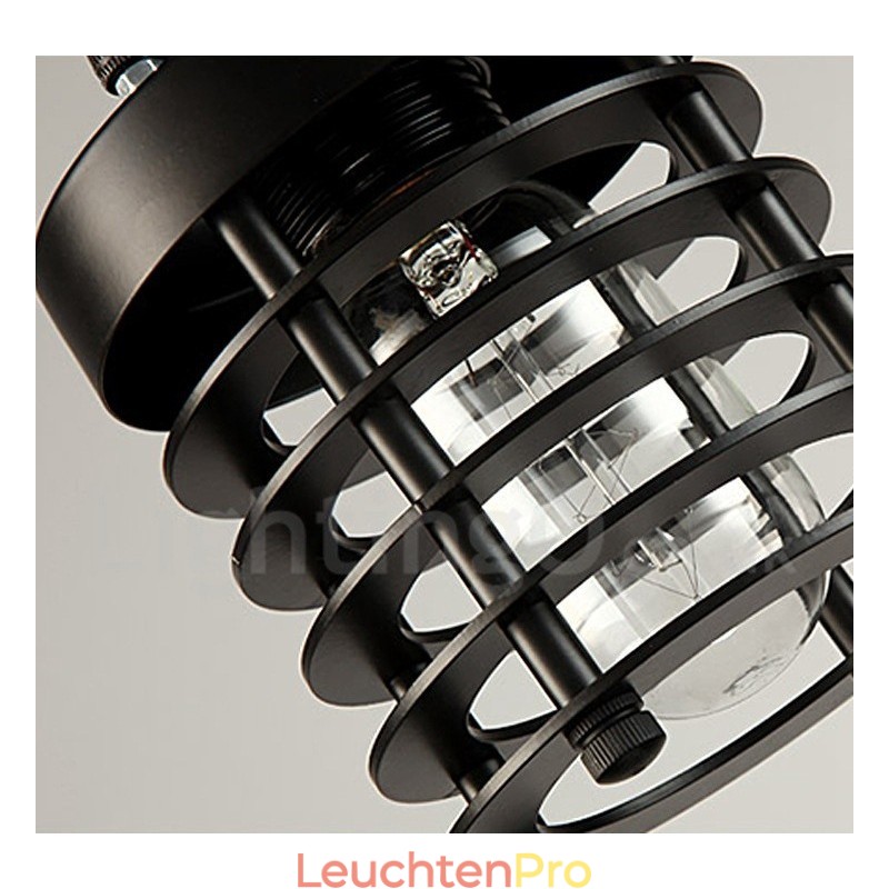 Retro Vintage Metall 1 Licht Pendelleuchte