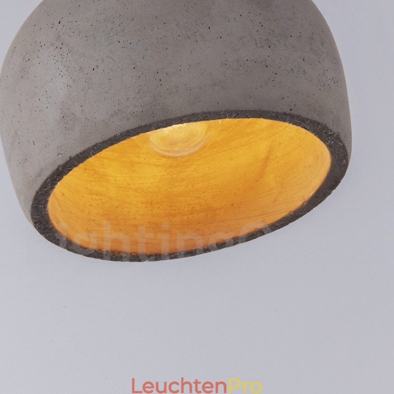 Retro Vintage Holz Beton Einzellicht Pendelleuchte
