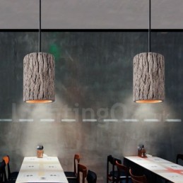 Retro Vintage Beton Pendelleuchte