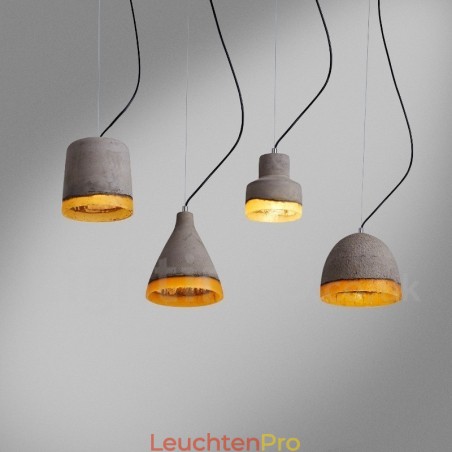 Moderne zeitgenössische Beton-Pendelleuchte mit 1 Licht Moderne zeitgenössische Beton-Pendelleuchte mit 1 Licht