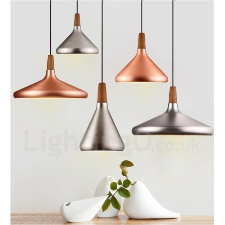 Moderne zeitgenössische Pendelleuchte aus Metall mit 1 Licht Moderne zeitgenössische Pendelleuchte aus Metall mit 1 Licht