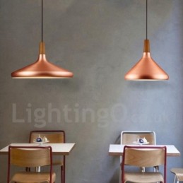 Moderne zeitgenössische Pendelleuchte aus Metall mit 1 Licht