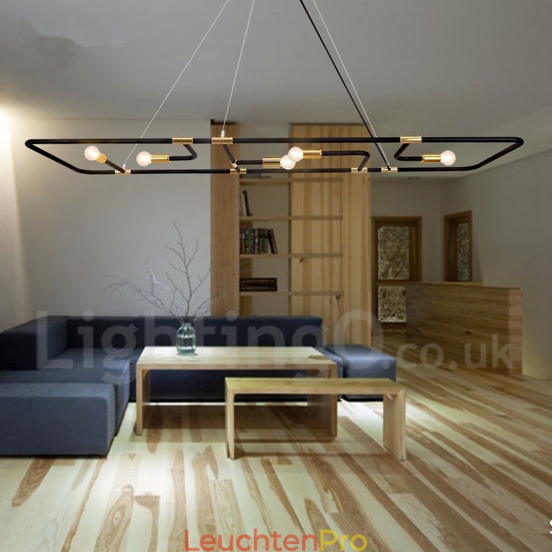 Moderne Pendelleuchte mit 5 Lichtern