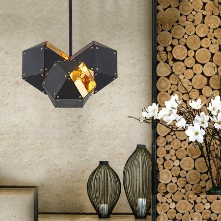 Moderne Pendelleuchte mit 3 Lichtern Moderne Pendelleuchte mit 3 Lichtern