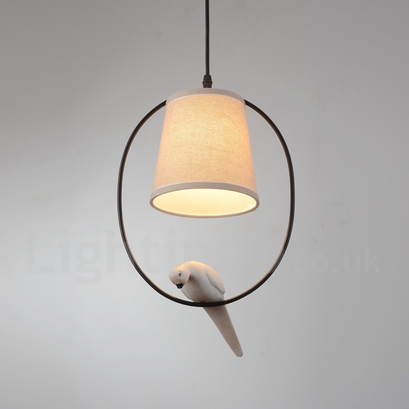 1-flammige rustikale Lodge-Vintage-Pendelleuchte