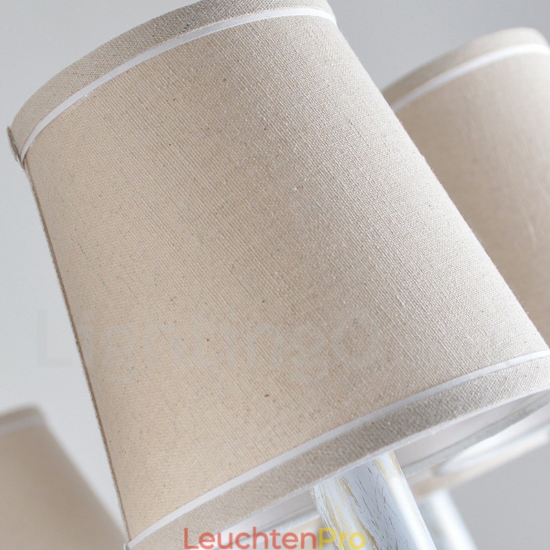 Rustikale Lodge Vintage-Pendelleuchte mit 8 Lichtern