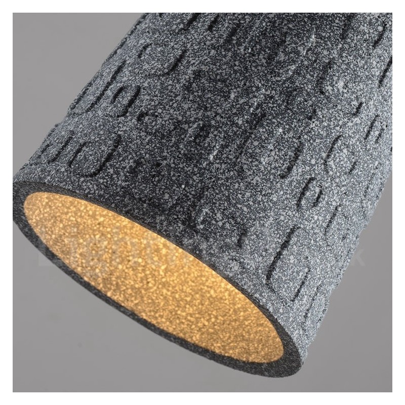 Retro Vintage Beton 1 Licht Pendelleuchte