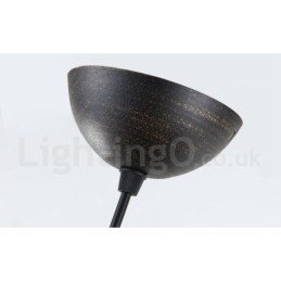 Retro Vintage 1 Licht Metall Pendelleuchte