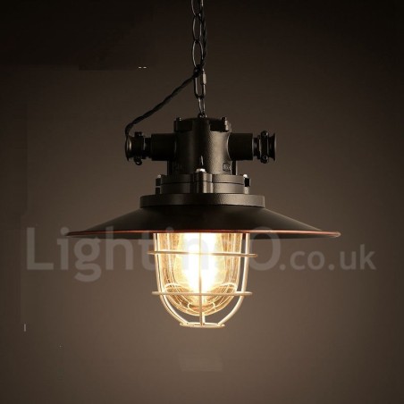 Retro Vintage Metall 1 Licht Pendelleuchte Retro Vintage Metall 1 Licht Pendelleuchte