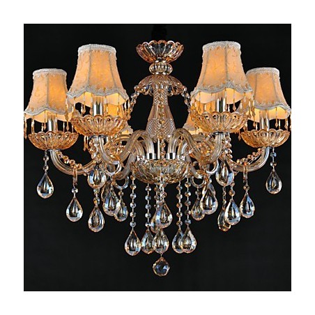 Kronleuchter Kristall Traditionell Klassisch Glas 6 Licht Kronleuchter Kristall Traditionell Klassisch Glas 6 Licht