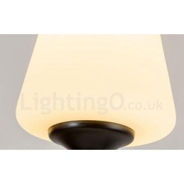 Rustikaler, integrierter Kronleuchter aus Metall mit 6 Lichtern im Lodge-Stil