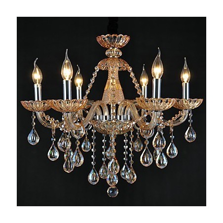 Kronleuchter Kristall Traditionell Klassisch Glas 6 Licht Kronleuchter Kristall Traditionell Klassisch Glas 6 Licht