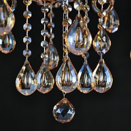 Kronleuchter Kristall Traditionell Klassisch Glas 6 Licht