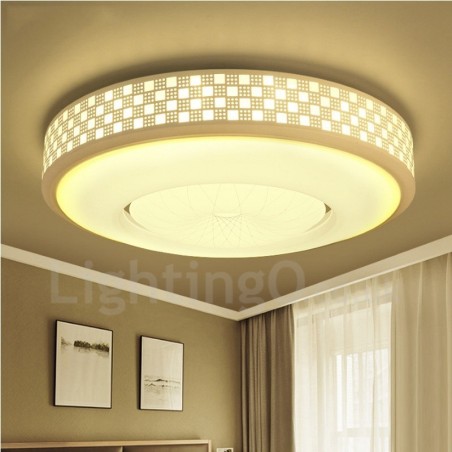 Moderne, zeitgenössische, integrierte Deckenleuchte aus Metall Moderne, zeitgenössische, integrierte Deckenleuchte aus Metall