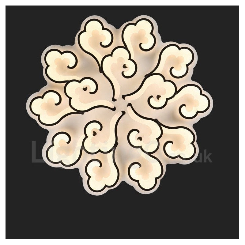 15-flammige, moderne, integrierte Deckenleuchte