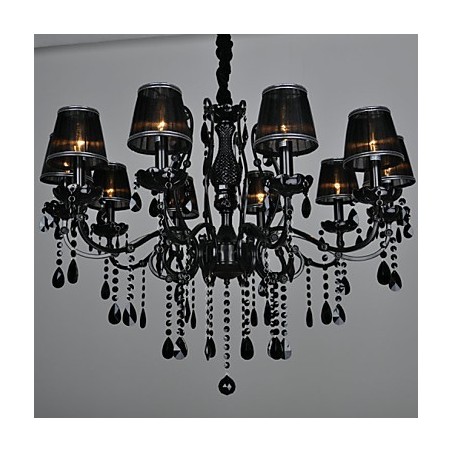 Kronleuchter Kristall Modern Zeitgenössisch Kristall 10 Licht Metall Kronleuchter Kristall Modern Zeitgenössisch Kristall 10 Licht Metall
