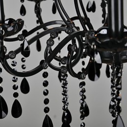 Kronleuchter Kristall Modern Zeitgenössisch Kristall 10 Licht Metall