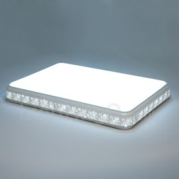 Moderne, zeitgenössische, integrierte Deckenleuchte aus Metall