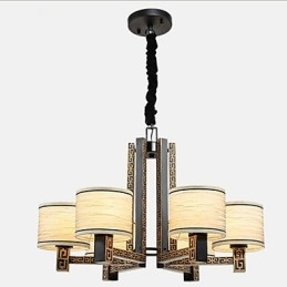 Lampe im chinesischen Stil Die Lampe