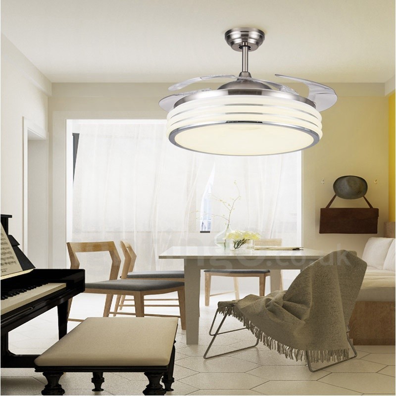 Moderne zeitgenössische unsichtbare Deckenventilator-Deckenventilatoren