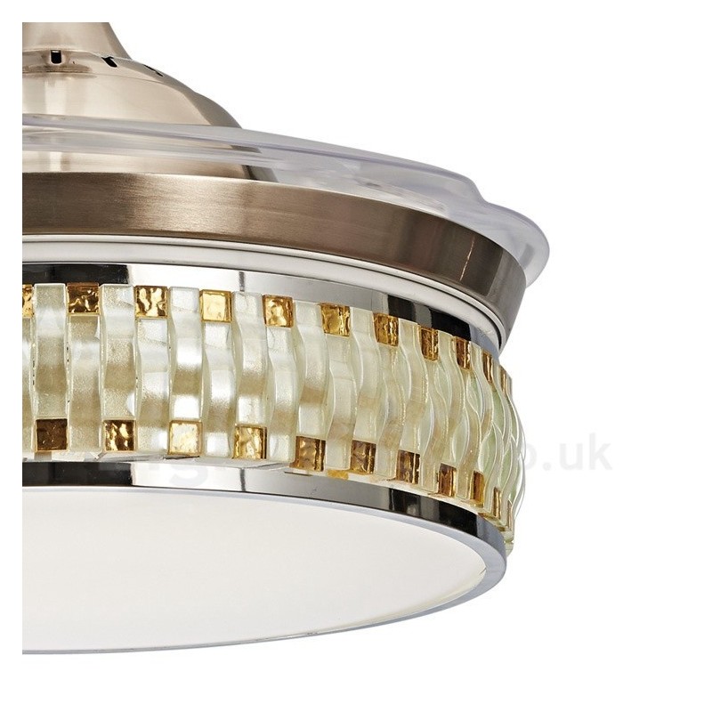 Moderne zeitgenössische unsichtbare Deckenventilator-Deckenventilatoren