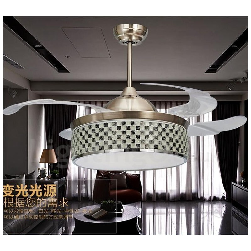 Moderne zeitgenössische unsichtbare Deckenventilator-Deckenventilatoren