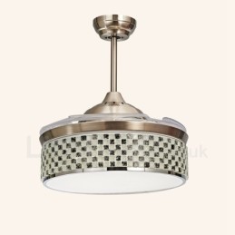 Moderne zeitgenössische unsichtbare Deckenventilator-Deckenventilatoren