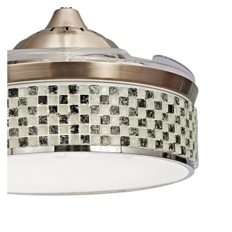 Moderne zeitgenössische unsichtbare Deckenventilator-Deckenventilatoren