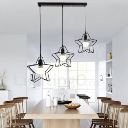 Moderne, integrierte Pendelleuchte mit 3 Lichtern