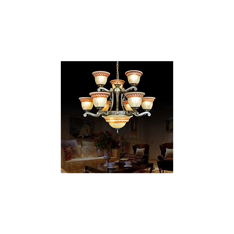 Kronleuchter Traditionell Klassisch Vintage Retro Metall