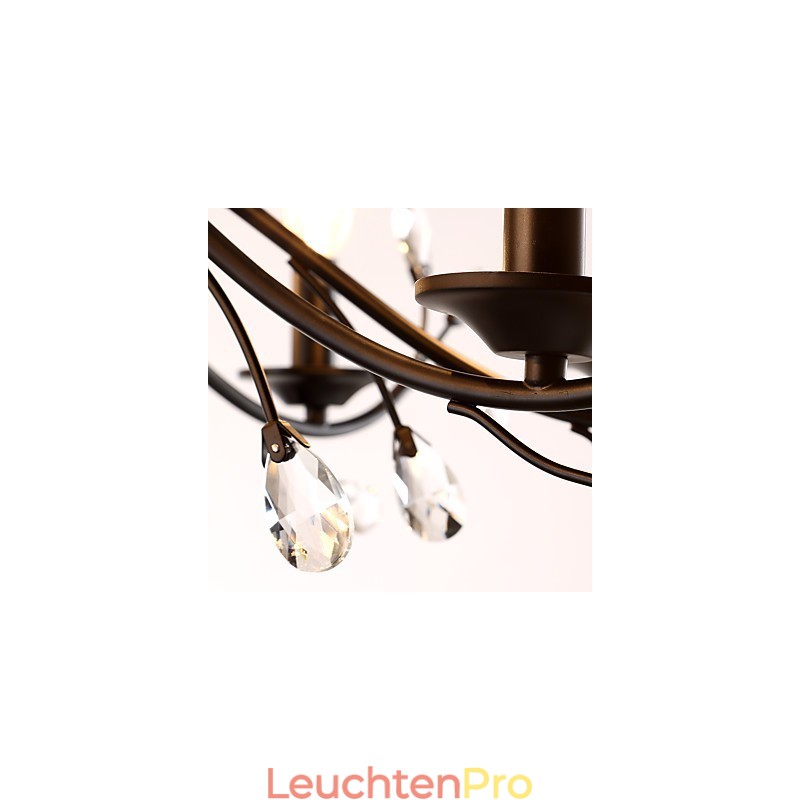 9 Lichter Kristall Kronleuchter Modern Zeitgenössisch Traditionell Klassisch Vintage Retro Country Malerei Feature