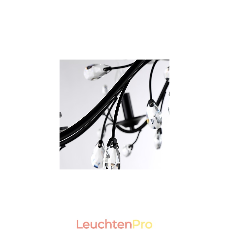 9 Lichter Kristall Kronleuchter Modern Zeitgenössisch Traditionell Klassisch Vintage Retro Country Malerei Feature