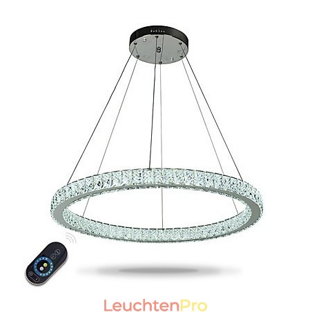 Dimmbare Ring Deckenpendelleuchte Moderne Kronleuchterbeleuchtung Innenleuchte mit Fernbedienung Dimmbare Ring Deckenpendelleuchte Moderne Kronleuchterbeleuchtung Innenleuchte mit Fernbedienung