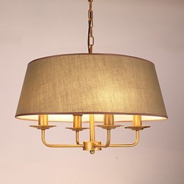 Rustikale Lodge-Malerei für Designer, Metall, Innenräume, 2-flammiger Kronleuchter