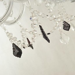 Moderne zeitgenössische andere Funktion für Kristallglas-Kronleuchter