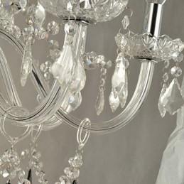 Moderne zeitgenössische andere Funktion für Kristallglas-Kronleuchter