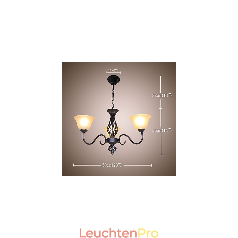 Traditionell Klassisch Rustikal Lodge Vintage Retro Country Andere Funktion für Mini-Stil Designer Metall Kronleuchter