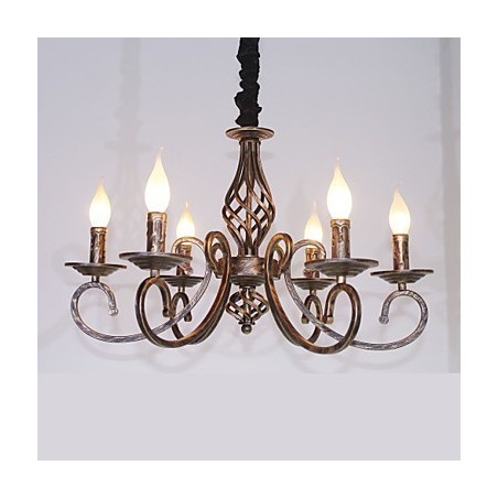Retro Einfache Lampe Kupferfarbene Lampe Kerzenlampe Retro Einfache Lampe Kupferfarbene Lampe Kerzenlampe